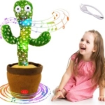 Playing Dancing Talking Cactus Toy